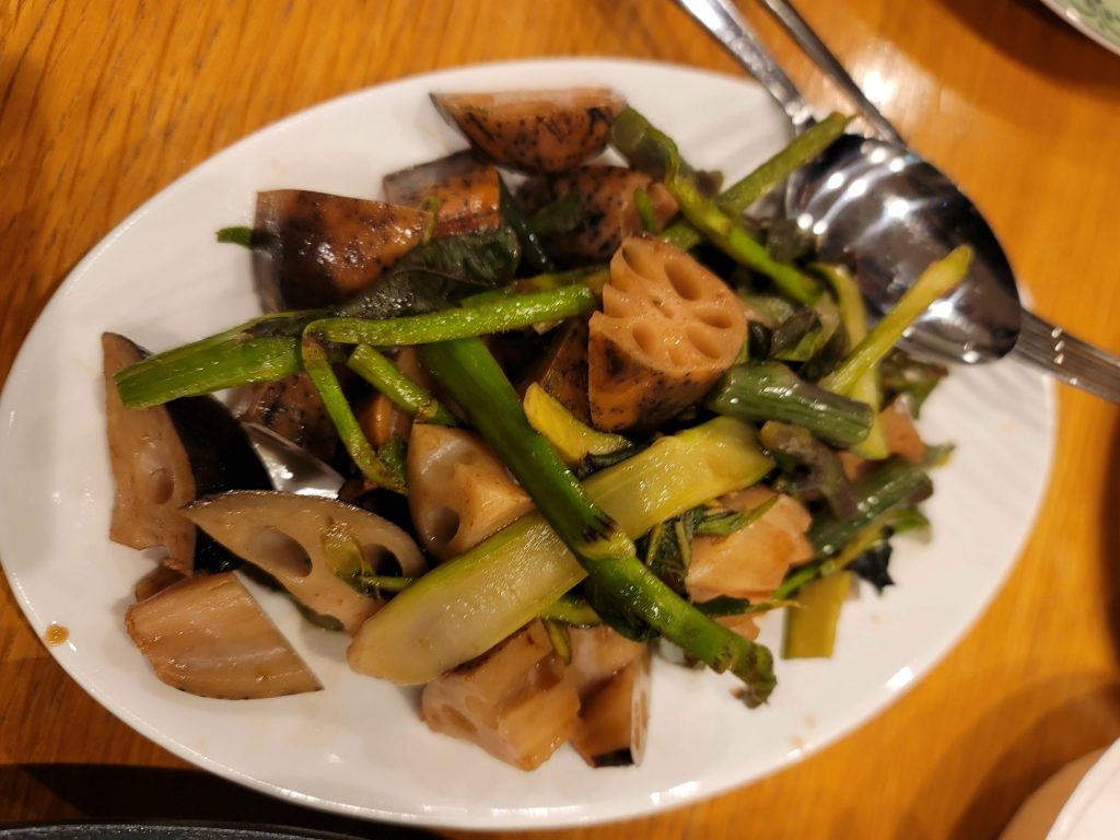 加賀蓮根の炒め物