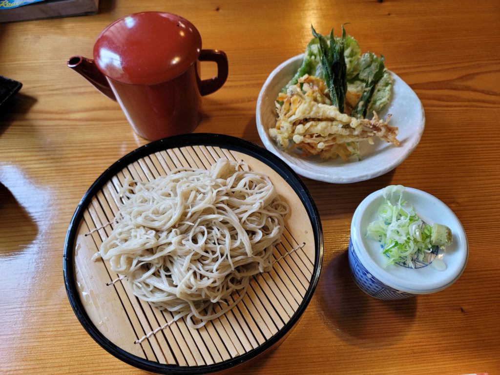 天ぷらそば