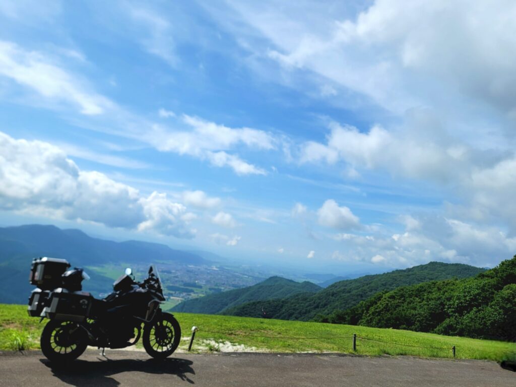 木崎湖パラグライダー場