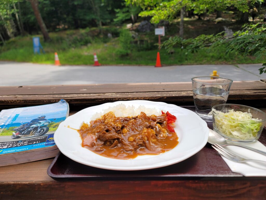 注文したカレー