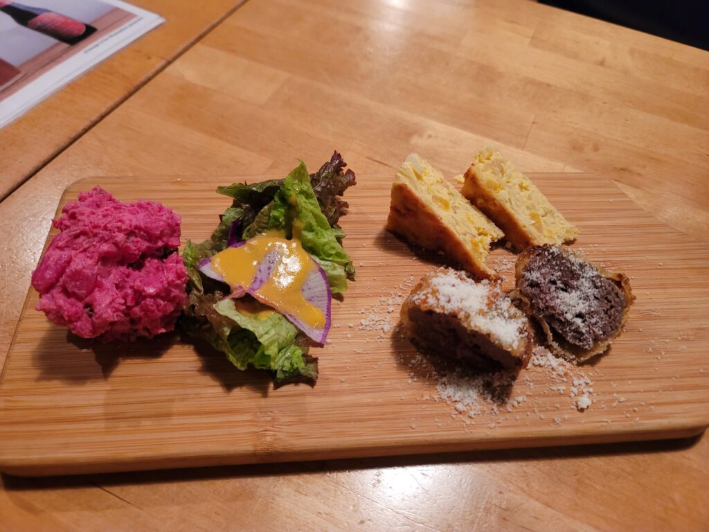 白馬のdining bar Tomatitoさんの前菜