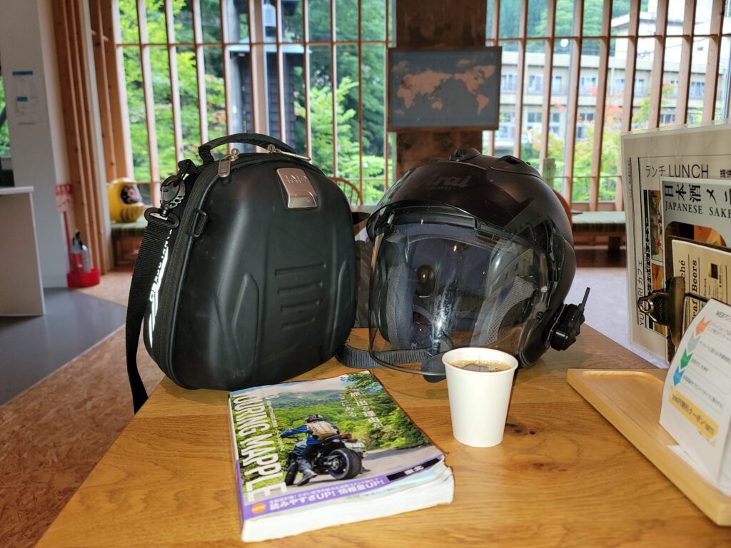 YUMORI ONSEN HOSTELでモーニングコーヒー