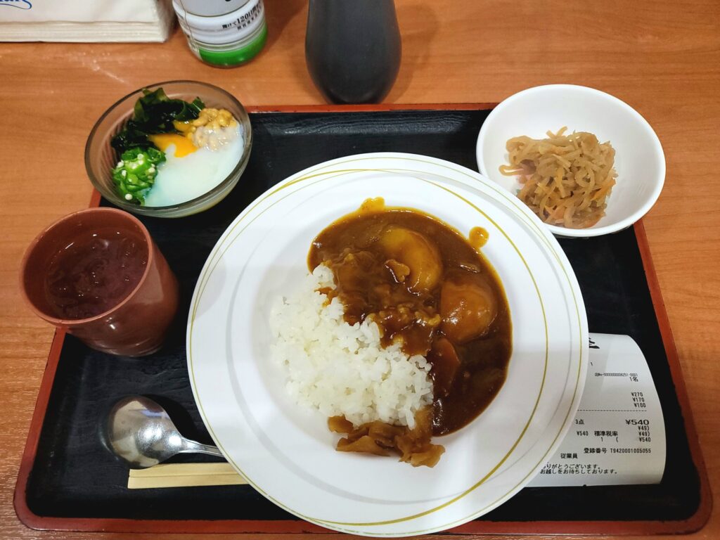 大衆食堂 半田屋で選んだ食事