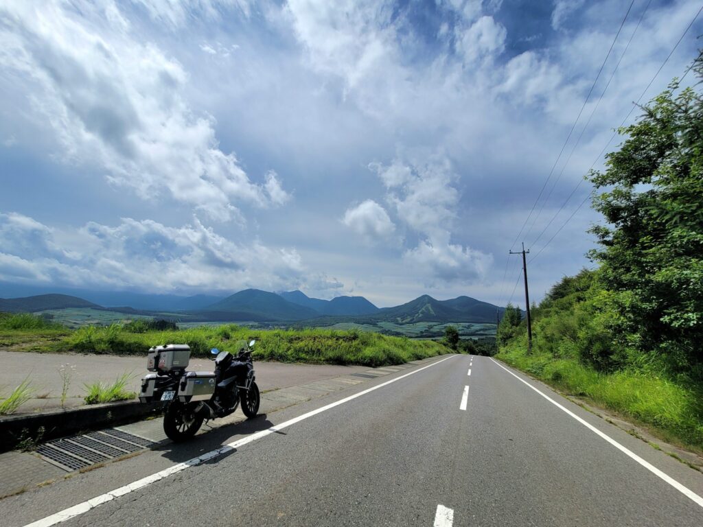 群馬嬬恋パノラマラインの絶景とバイク