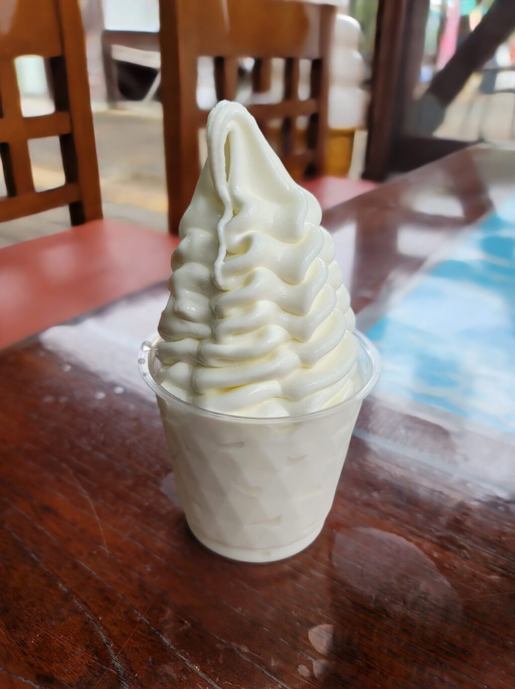 南会津・道の駅下郷のソフトクリーム｜透明カップにたっぷり詰まった贅沢スイーツ