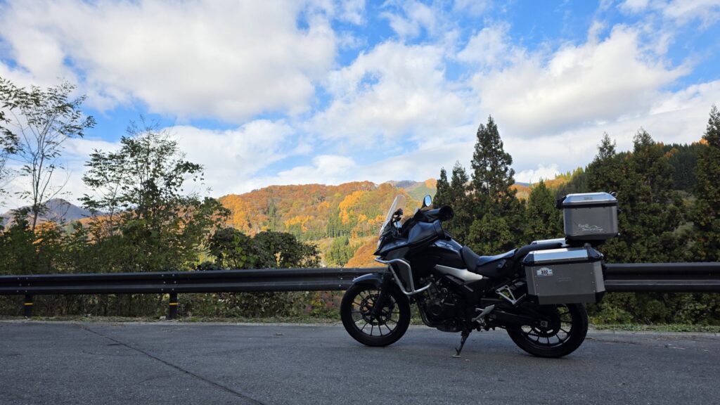 長野鬼無里街道の紅葉