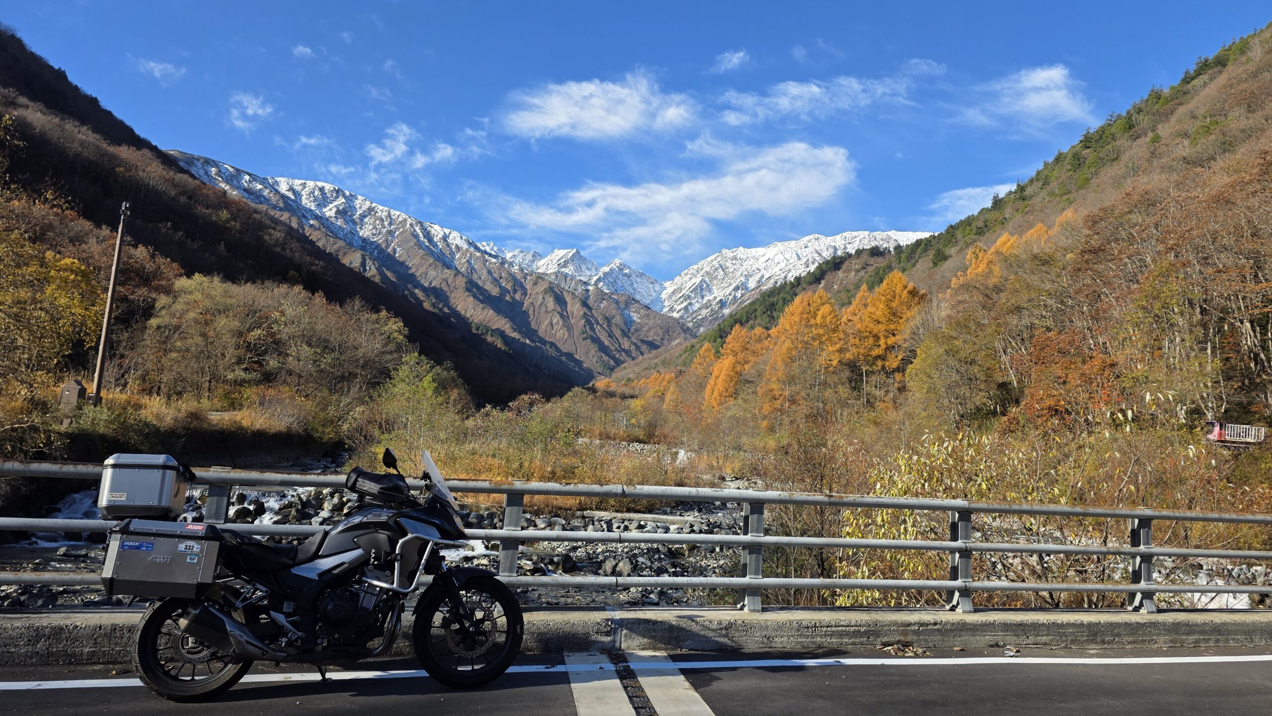 白馬岳・猿倉登山口に向かう道