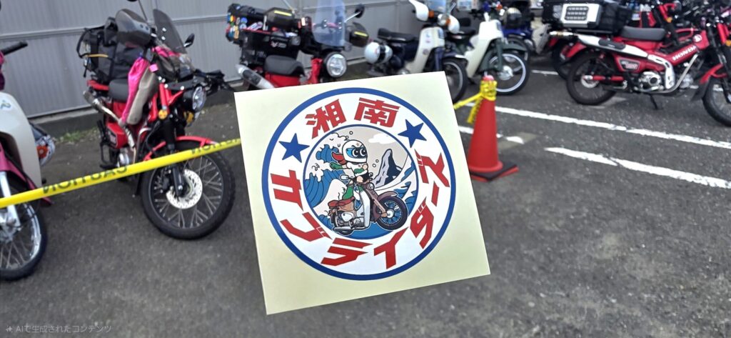 湘南カブミーティングのステッカー