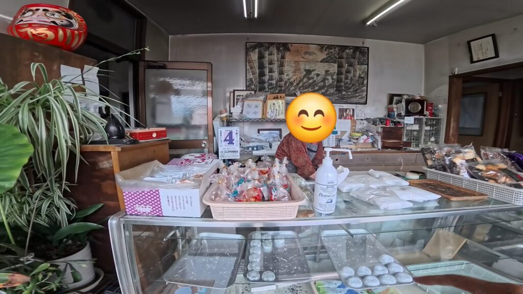 長野県岡谷市降幡もち店の店内の様子