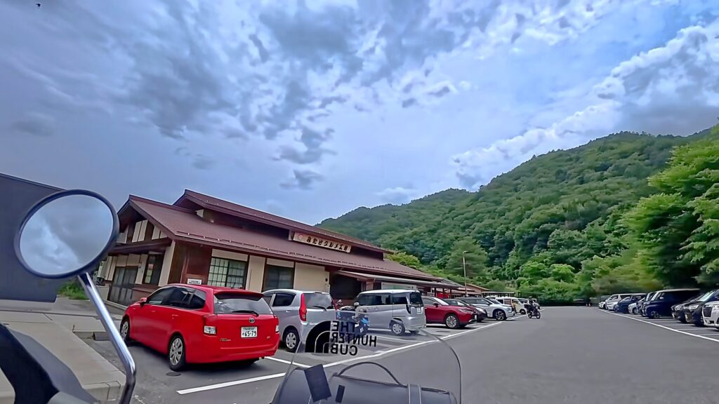 長野県・道の駅三岳の外観